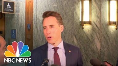 'I don't Regret Anything': Hawley Responds To Clips Of Him Shown In Jan. 6 Hearing