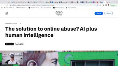 WEF Reveals Plan For Censorship Using AI #1984