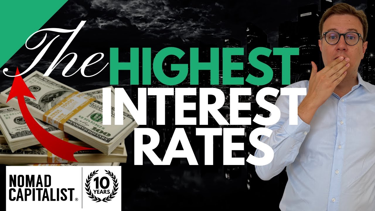 The Highest Interest Rates For US Dollars In 2022