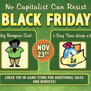 AdVenture Capitalist | Most Capitalist Time of Year: Black Friday